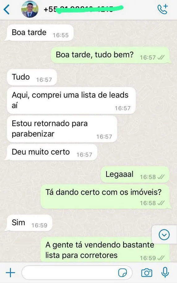Limpeza automática de leads frios